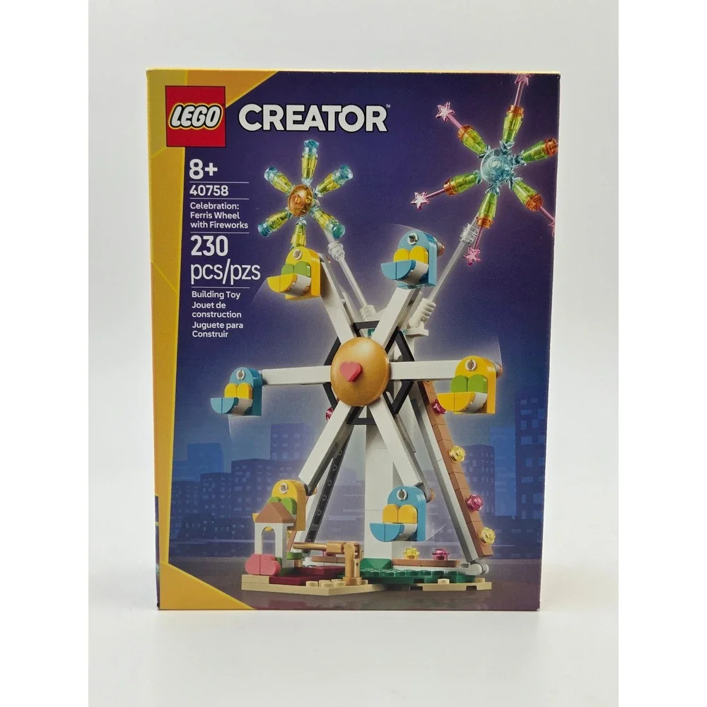 LEGO Creator Celebration Ferris Wheel with Fireworks 40758 Building Toy 230 Pcs